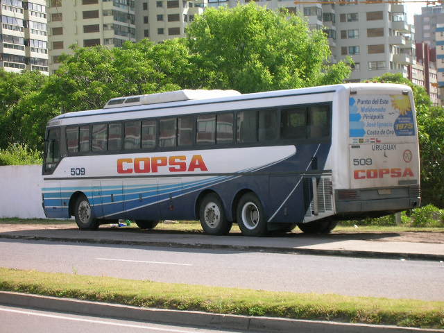 Copsa Bus picture in Punta del Este Uruguay