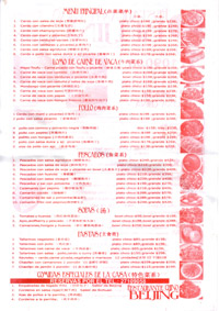 Bejing Restaurant Recipe