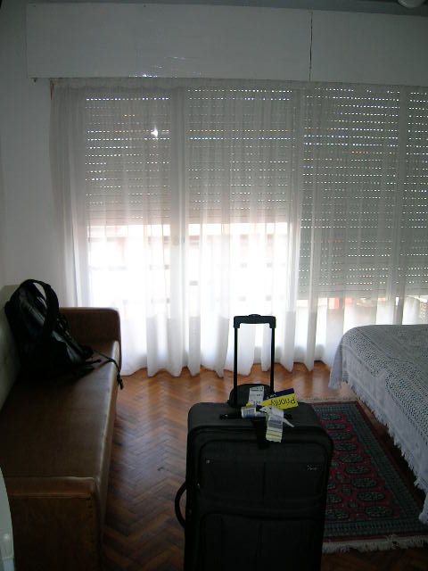 My hotel room in Punta del Este Uruguay