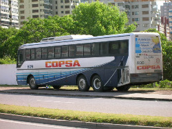 Travel in Uruguay Copsa Bus picture