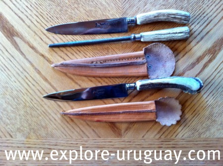 Uruguay Gaucho Knife and  Knives