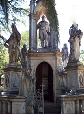 Mausoleum in Paysandu Cemetery